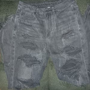 American eagle strigid mom jeans